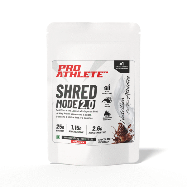 shred mode 2.0 chocolate 1kg refill pack