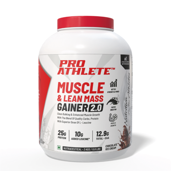 Muscle & Lean Mass Gainer 2.0 Chocolate 3kg display image
